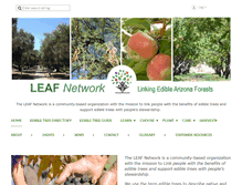 Tablet Screenshot of leafnetworkaz.org